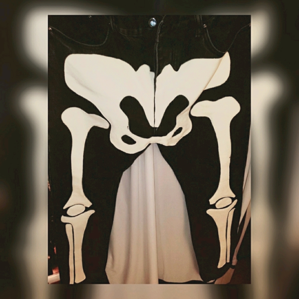 MNML D184 Denim Skeleton Jeans